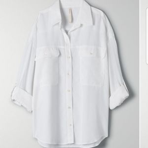 Aritzia button-up blouse